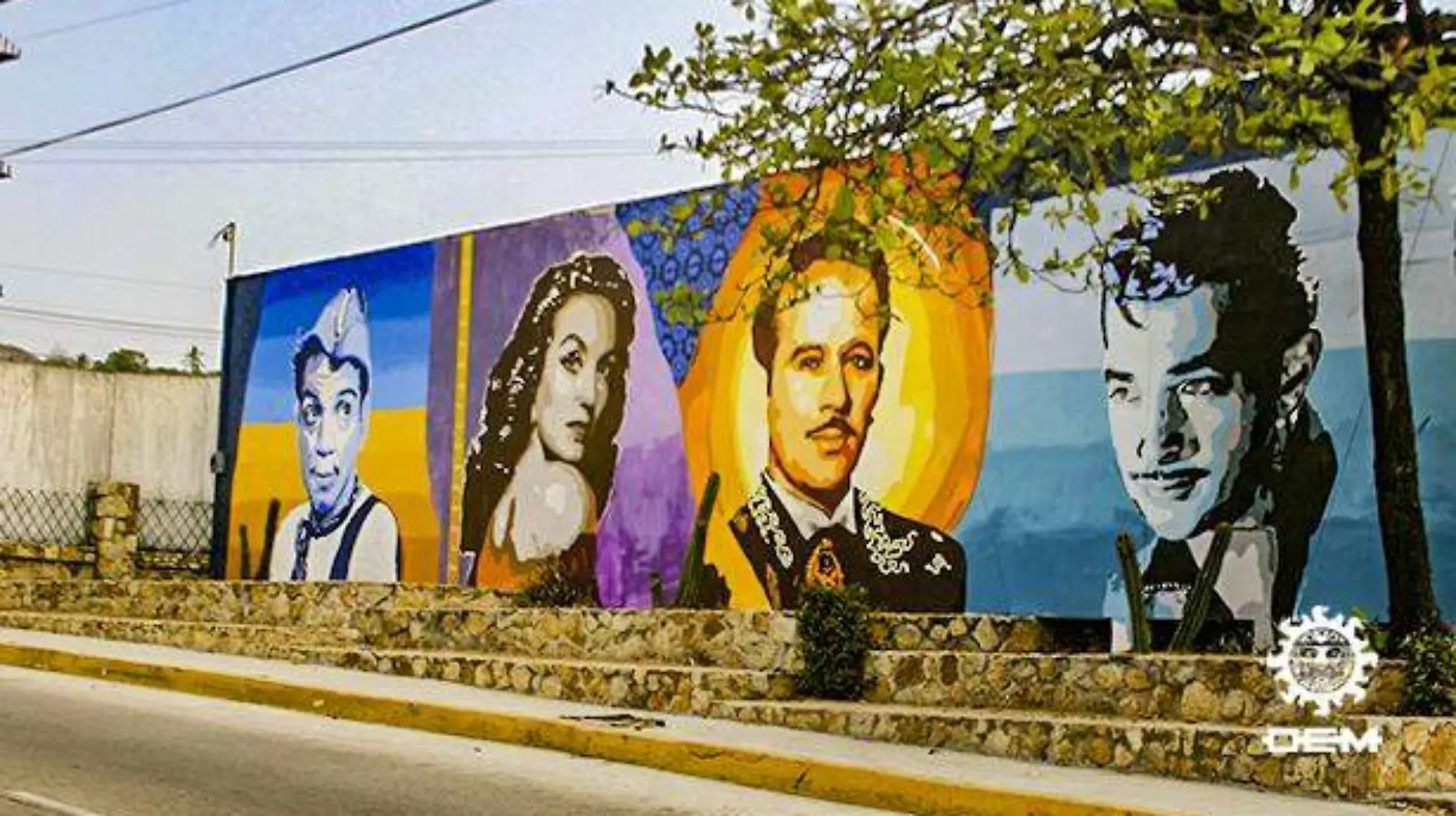 Acapulco - murales en la zona tradicional